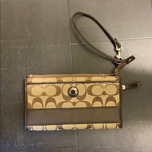 Coach wristlet